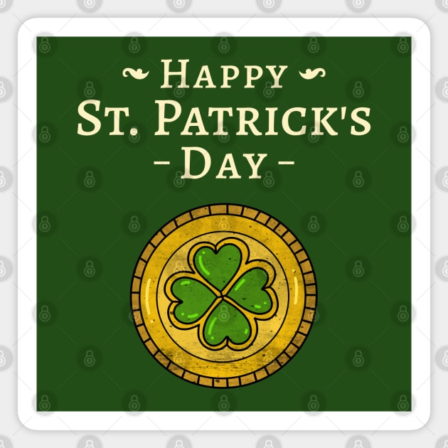 Happy St. Patrick's Day Sticker by The Shirt Shack